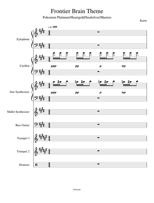 Sinnoh Frontier Brain Theme
