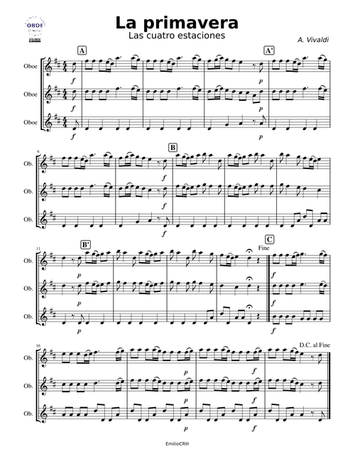 La Primavera – Antonio Vivaldi