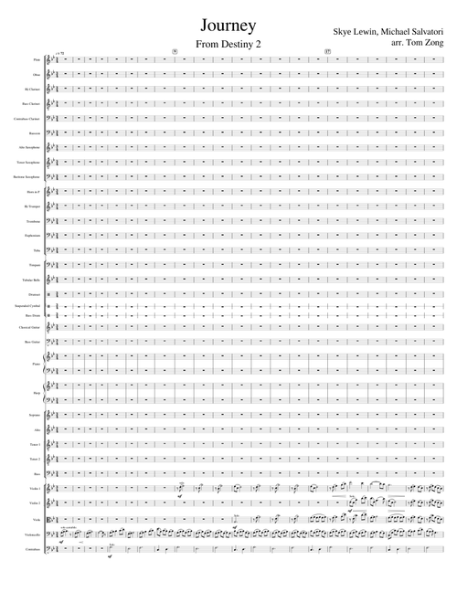 Journey (from Destiny 2), Abridged for Full Orchestra