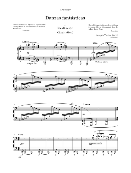 Danzas fantásticas, Op.22 – Joaquín Turina
