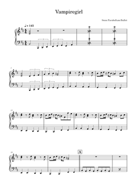 Free 9mm Parabellum Bullet sheet music | Download PDF or print on