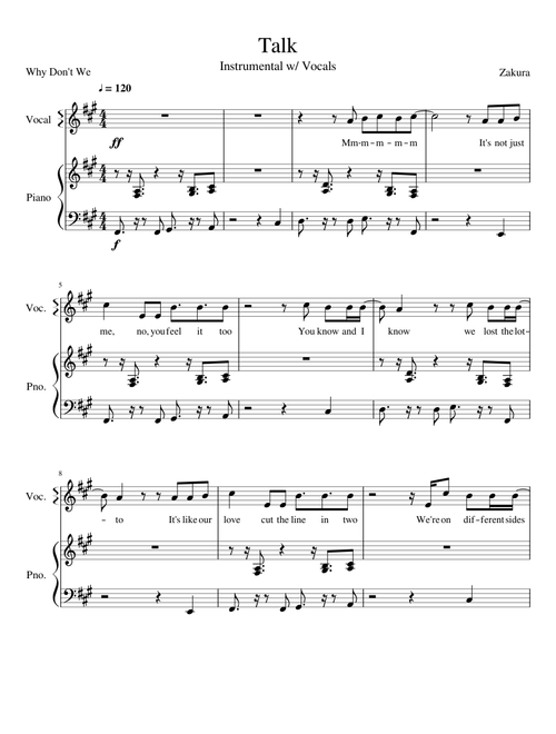 Why Don't We - Talk (Instrumental)