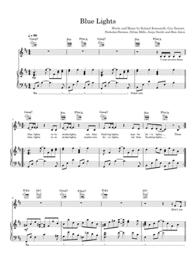 blue lights by Smith sheet music | Download PDF or Musescore.com