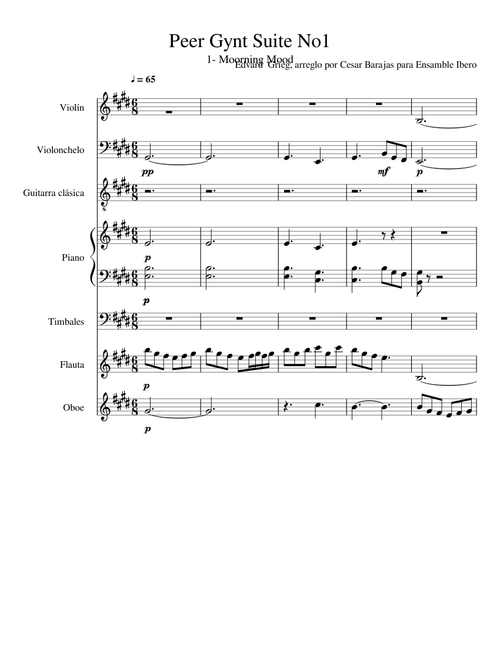 Morning Mood - Edvard Grieg