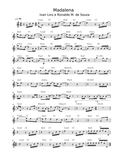 Madalena – Ivan Lins Madalena