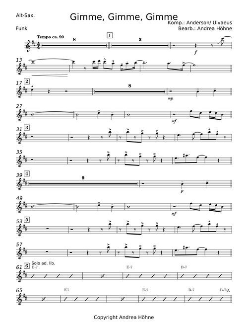 Gimme! Gimme! Gimme! (A Man After Midnight) - ABBA