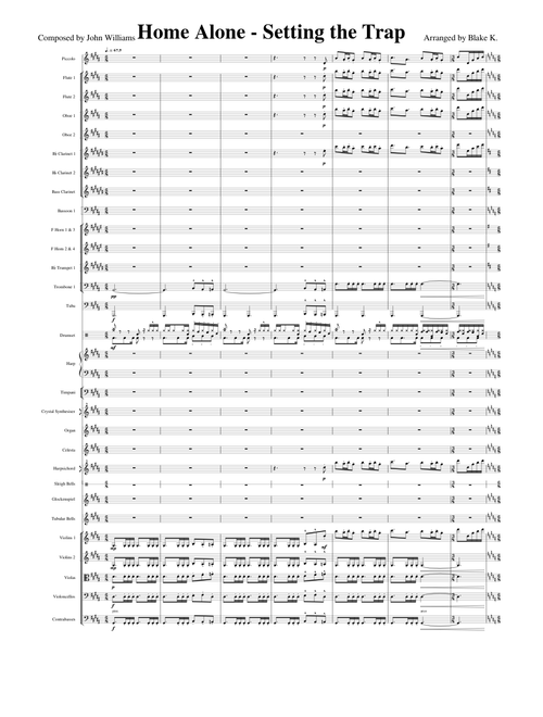 Home Alone - Setting the Trap (For Orchestra)