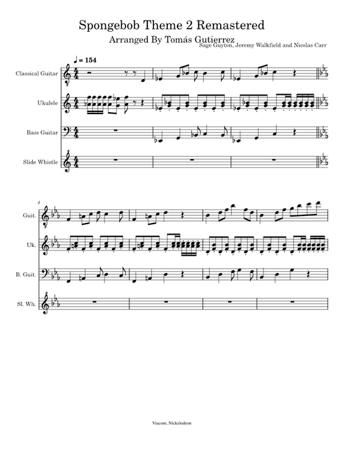 Spongebob Theme II + NEW PART!