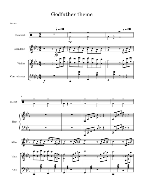 The Godfather (Love Theme) – Nino Rota ORCHESTRA