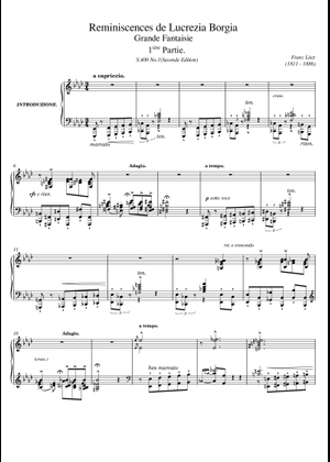 Réminiscences de Boccanegra Sheet Music for Piano (Solo