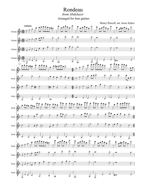 Rondeau - Guitars