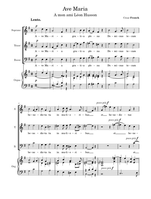 Ave Maria, FWV 57 – César Franck