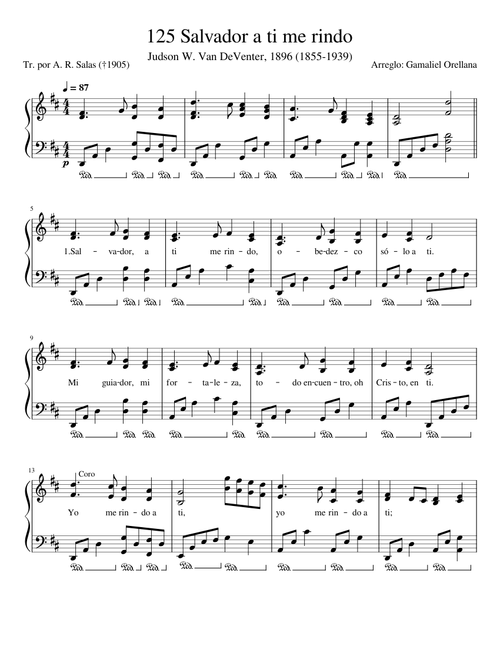 I surrender all – Winfield S. Weeden