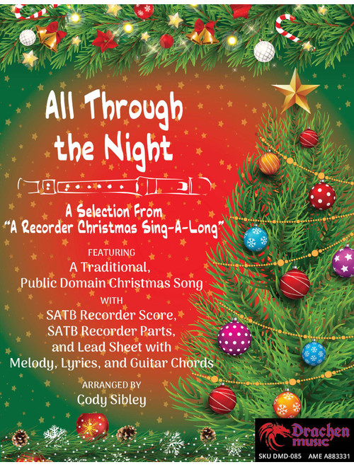 All Through the Night (Arr. Cody Sibley) - Music: Traditional Welsh, Harmony by Luther O. Emerson (1906), Lyrics: Harold E (Small Ensemble)