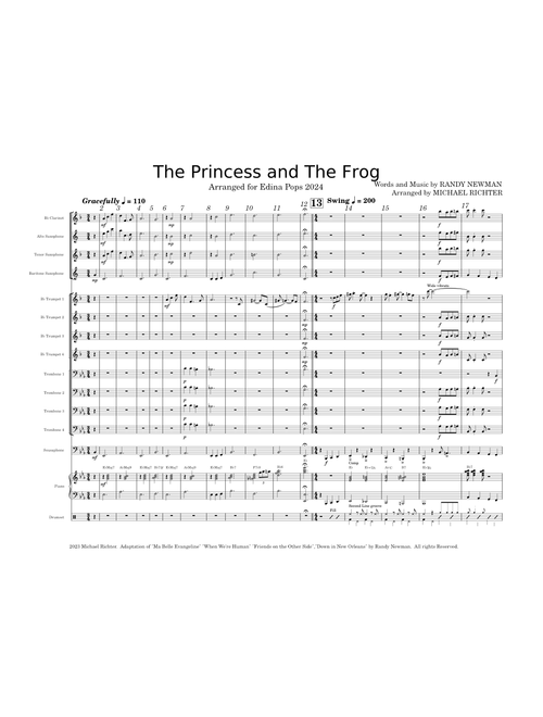 Princess and the Frog Medley
