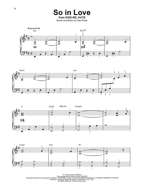 So In Love (from Kiss Me, Kate) - Rob Schneiderman (Harp)