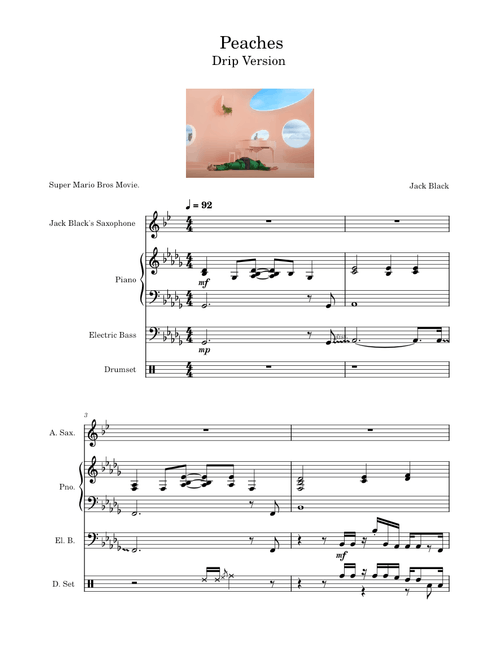 Peaches (Jack Black) - Drip Edition