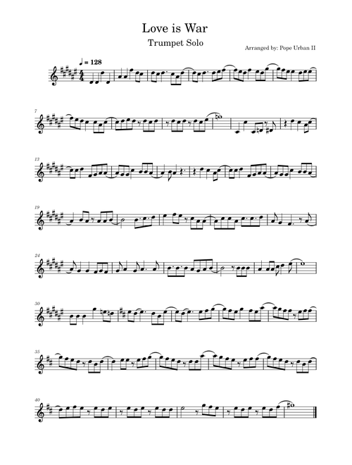 Kaguya-sama Love is war ED2 – Chika Fujiwara Love is War (Trumpet Solo)