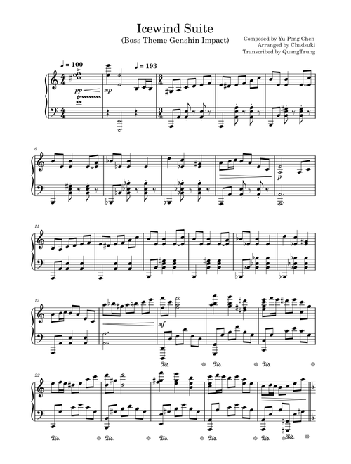 Fontaine Waltz – HOYO-MiX (Boss Theme: Icewind Suite)