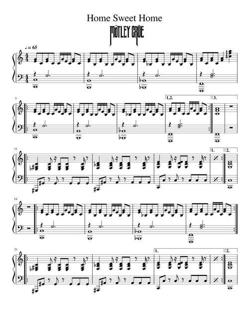 Home Sweet Home - Mötley Crüe