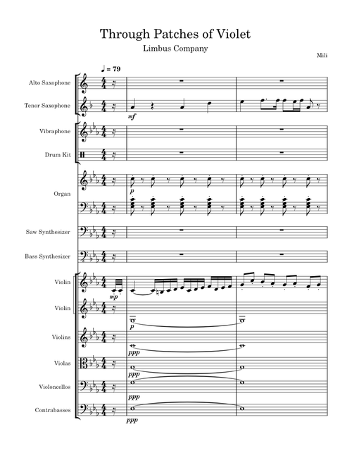 Through Patches of Violet – Mili