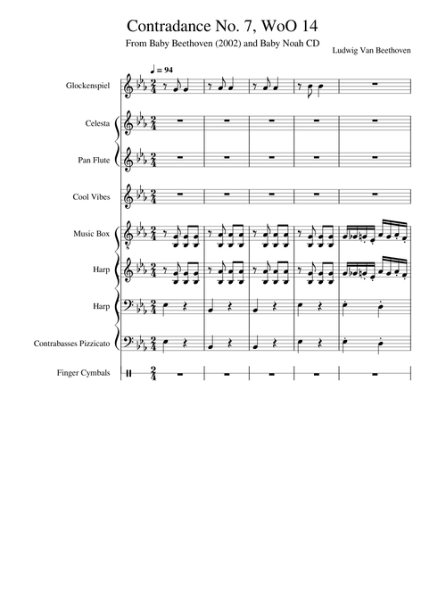 Contradance No. 7, WoO 14 – jacob13einste