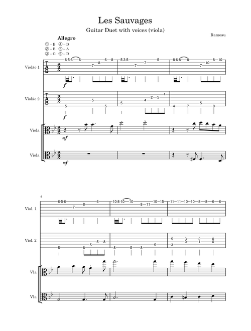 Les Sauvages  – Jean-Philippe Rameau