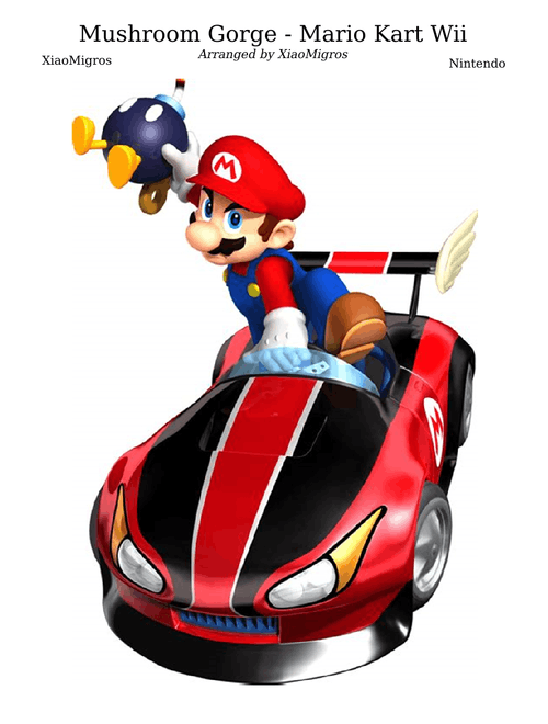Mushroom Gorge - Mario Kart Wii