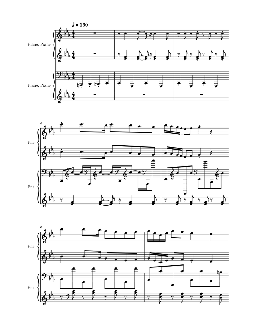 Bad Piggies (Theme Song) Sheet music for Piano (Solo)