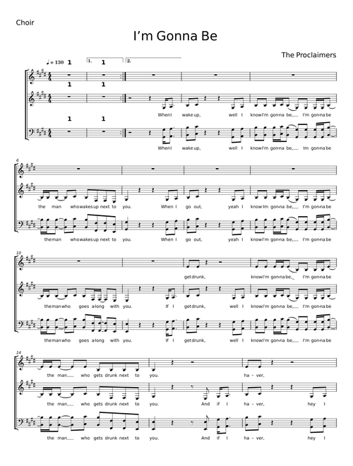 I´m Gonna Be 500 Miles - The Proclaimers