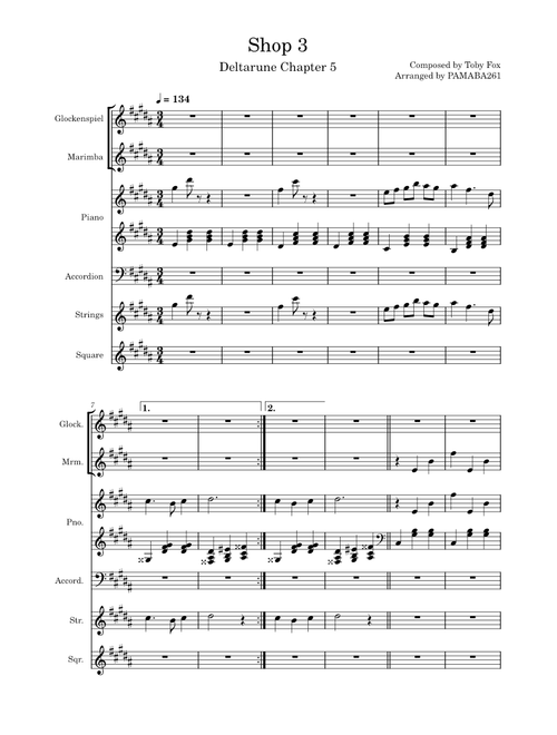 Shop 3 (real name TBA) – Deltarune Chapters 5+ – Toby Fox