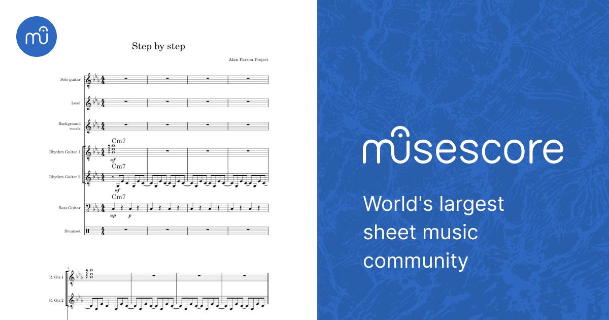Step by step - Alan Parson Sheet Music with Chords for Flute