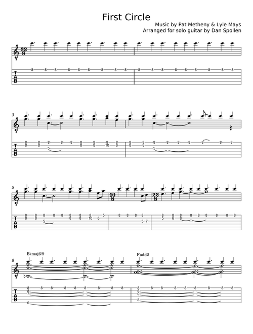First Circle - Pat Metheny