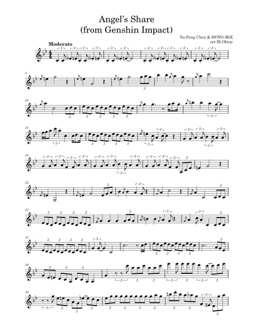 Angel’s Share (from Genshin Impact) – Yu-Peng Chen, HOYO-MiX
