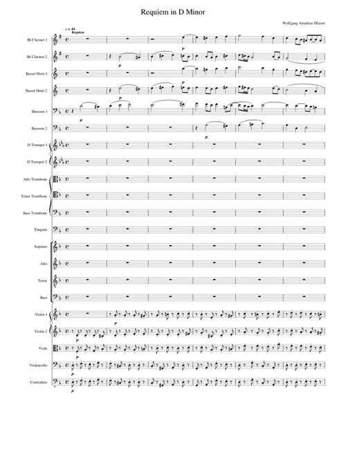 Requiem in D Minor (K. 626) - Mozart Pt. 1