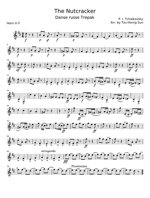 The Nutcracker - Pyotr Ilyich Tchaikovsky