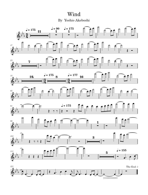 Wind – Akeboshi (Piccolo/Flute) cover