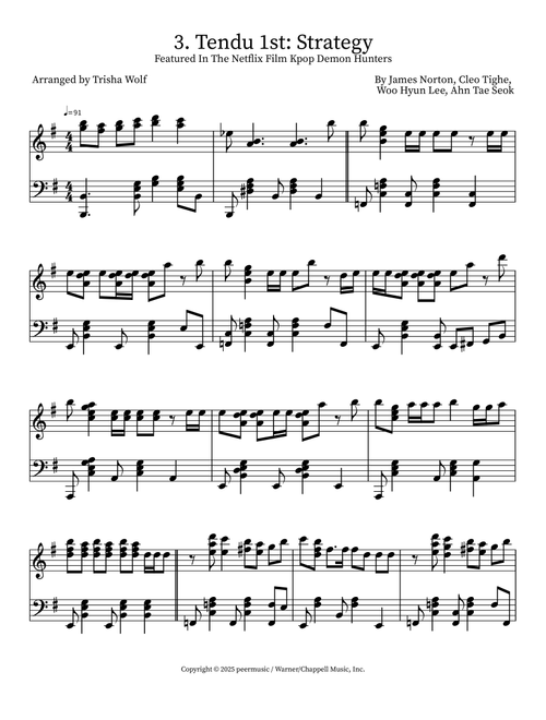 Strategy (Arr. Trisha Wolf) - Twice Feat Megan Thee Stallion (Piano Solo)