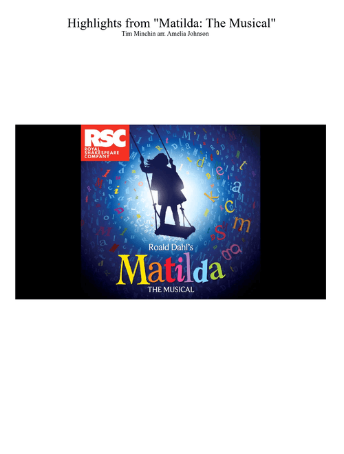 Highlights from "Matilda: The Musical"