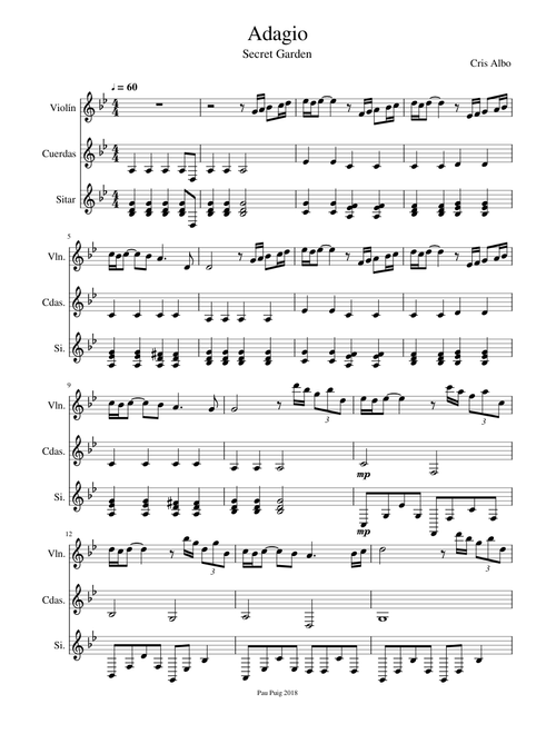 Adagio Secret Garden