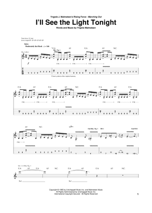 Play Official version of Rising force sheet music by Yngwie Play Official version of Rising force sheet music by Yngwie