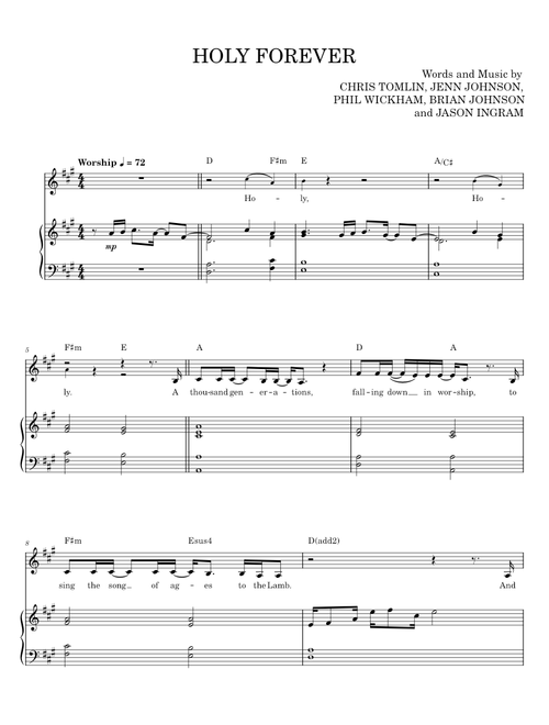 Holy Forever - Chris Tomlin