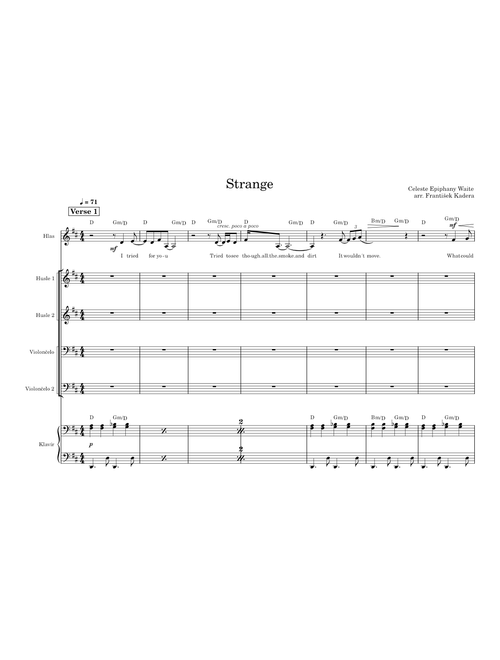 Strange - Celeste Epiphany Waite