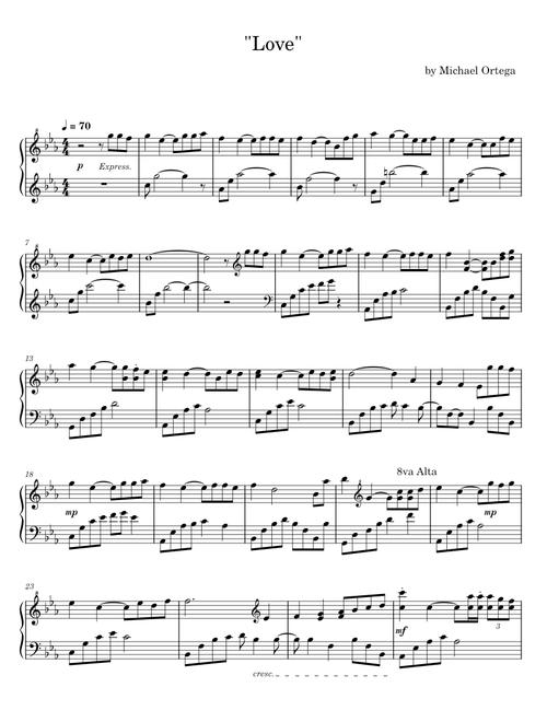 Maybe It's Love - Michael Ortega