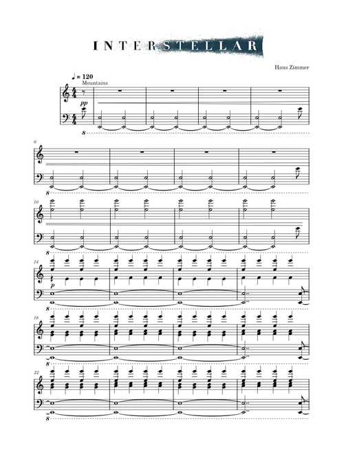 Mountains from Interstellar – Hans Zimmer