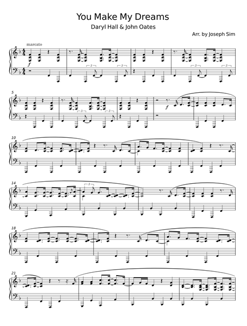 You make my dreams - Hall & Oates