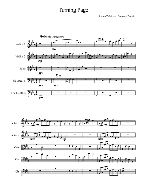 Turning Page--Sleeping at LAst