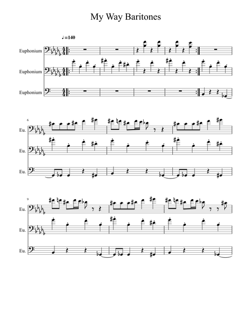 My Way Fetty Wap B-tone fanfare