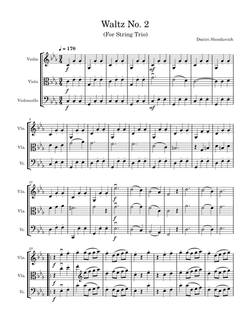 Waltz No. 2