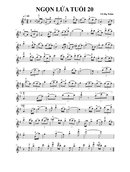 Ngọn Lửa Tuổi 20 – Nguyễn Thanh Bình